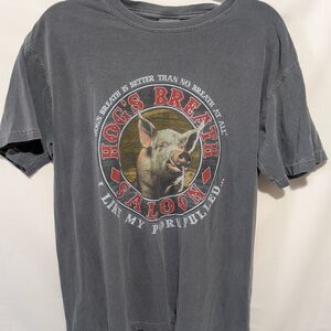 Comfort Colors Charcoal Hogs Breath Saloon Men's Jersey